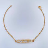 Pulso MSK 2.3gr / 7 in / 1.64mm Oro Amarillo 18K %