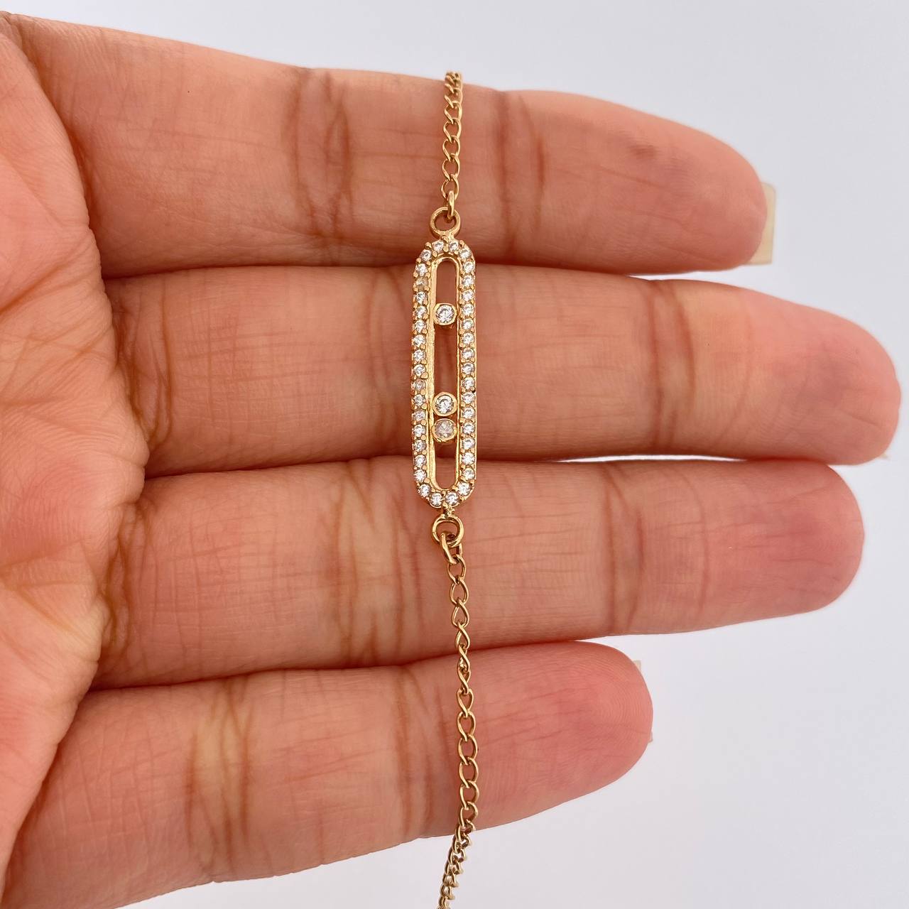 Pulso MSK 2.3gr / 7 in / 1.64mm Oro Amarillo 18K %