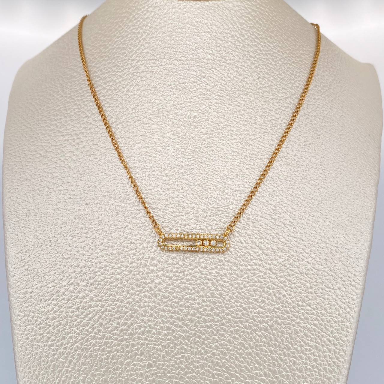 MSK Chain 3.6gr / 15 1/2 in / 1.53mm 18K Yellow Gold %