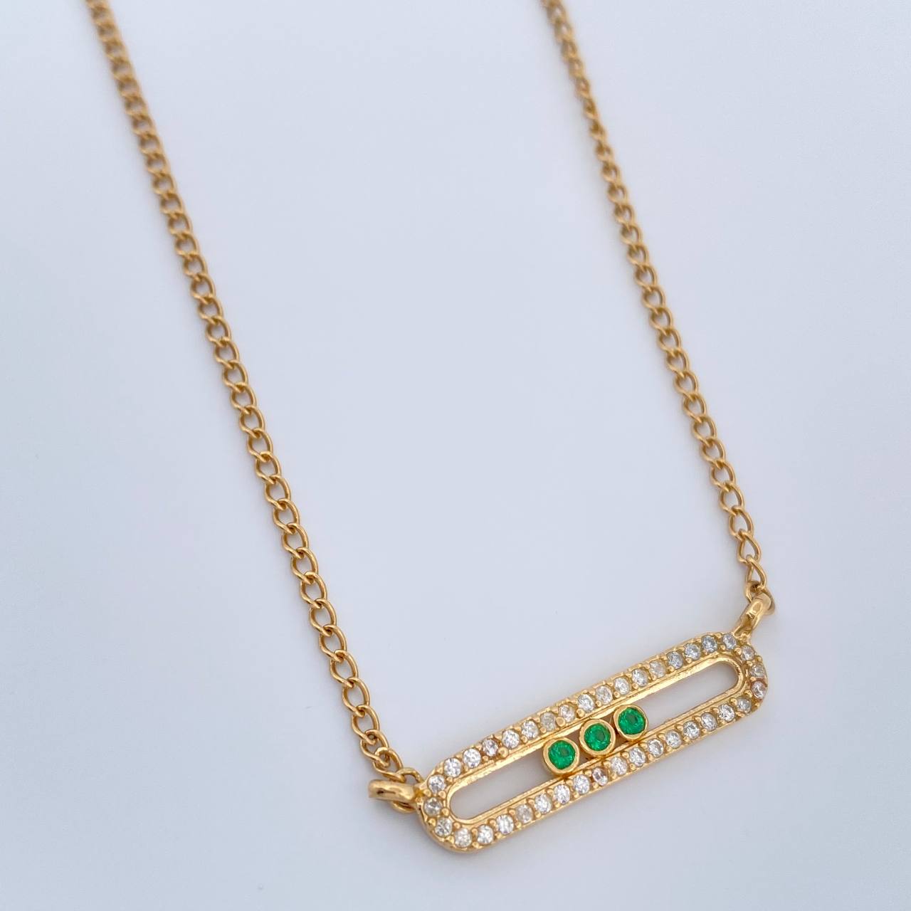 Cadena MSK 3.65gr / 16 in / 1.54mm Oro Amarillo 18K %