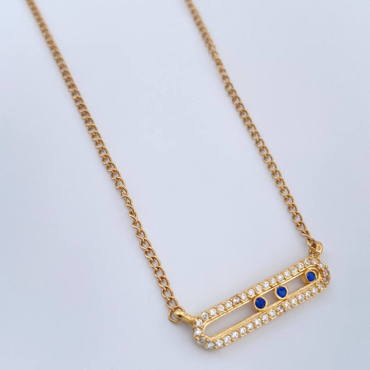 Cadena MSK 3.6gr / 15 3/4 in / 1.56mm Oro Amarillo 18K %