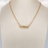 Cadena MSK 3.6gr / 15 3/4 in / 1.56mm Oro Amarillo 18K %