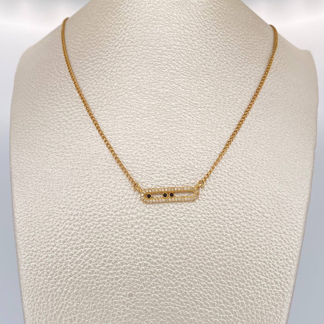 Cadena MSK 4.4gr / 20 1/4 in / 1.53mm Oro Amarillo 18K %