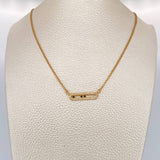 Cadena MSK 4.4gr / 20 1/4 in / 1.53mm Oro Amarillo 18K %