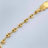 Pulso Bebé GC Placa Nube 1.9gr / 5 3/4 in / 3.52mm Oro Amarillo 18K %