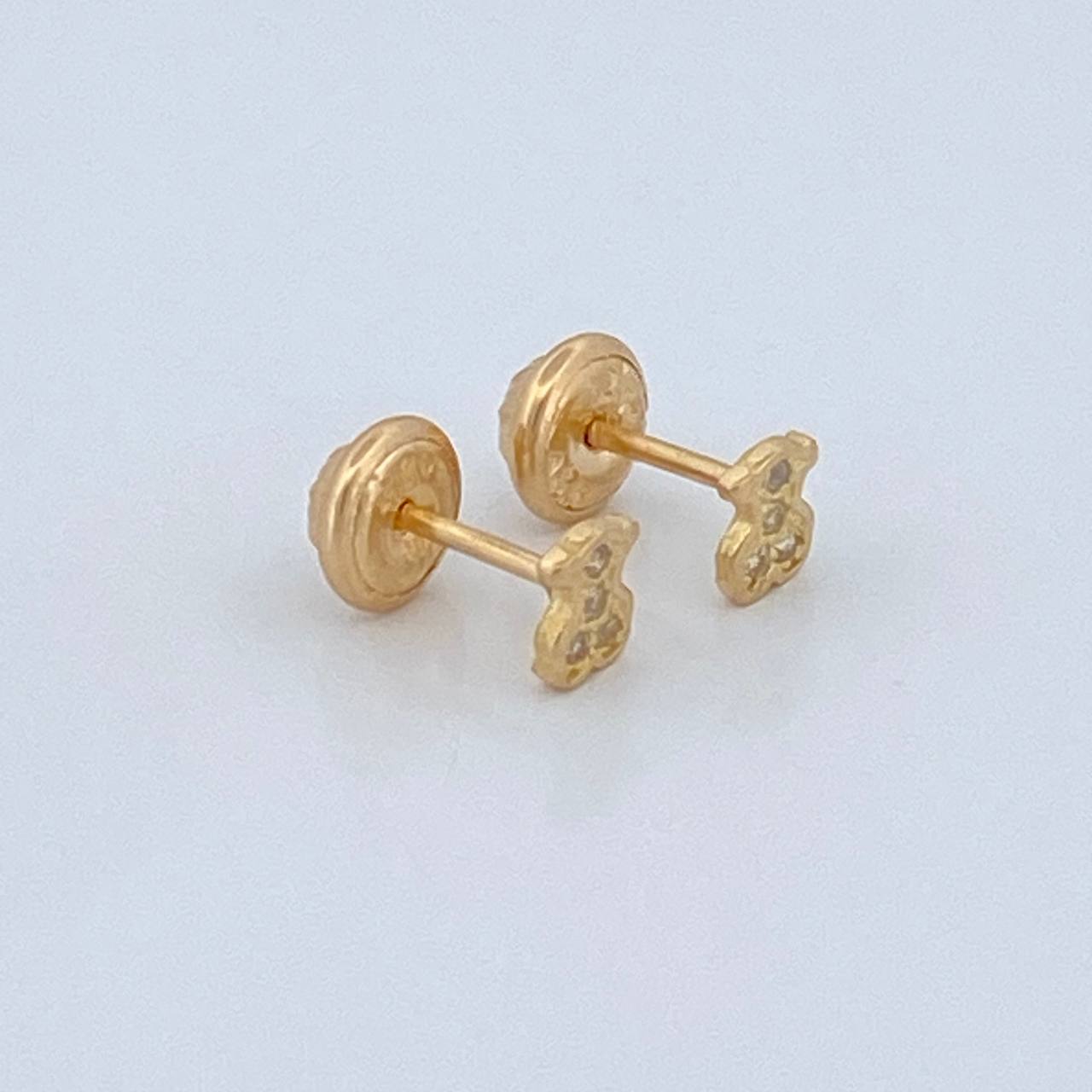 Topos Oso Ts 0.7gr / 4.75mm Oro Amarillo 18K &