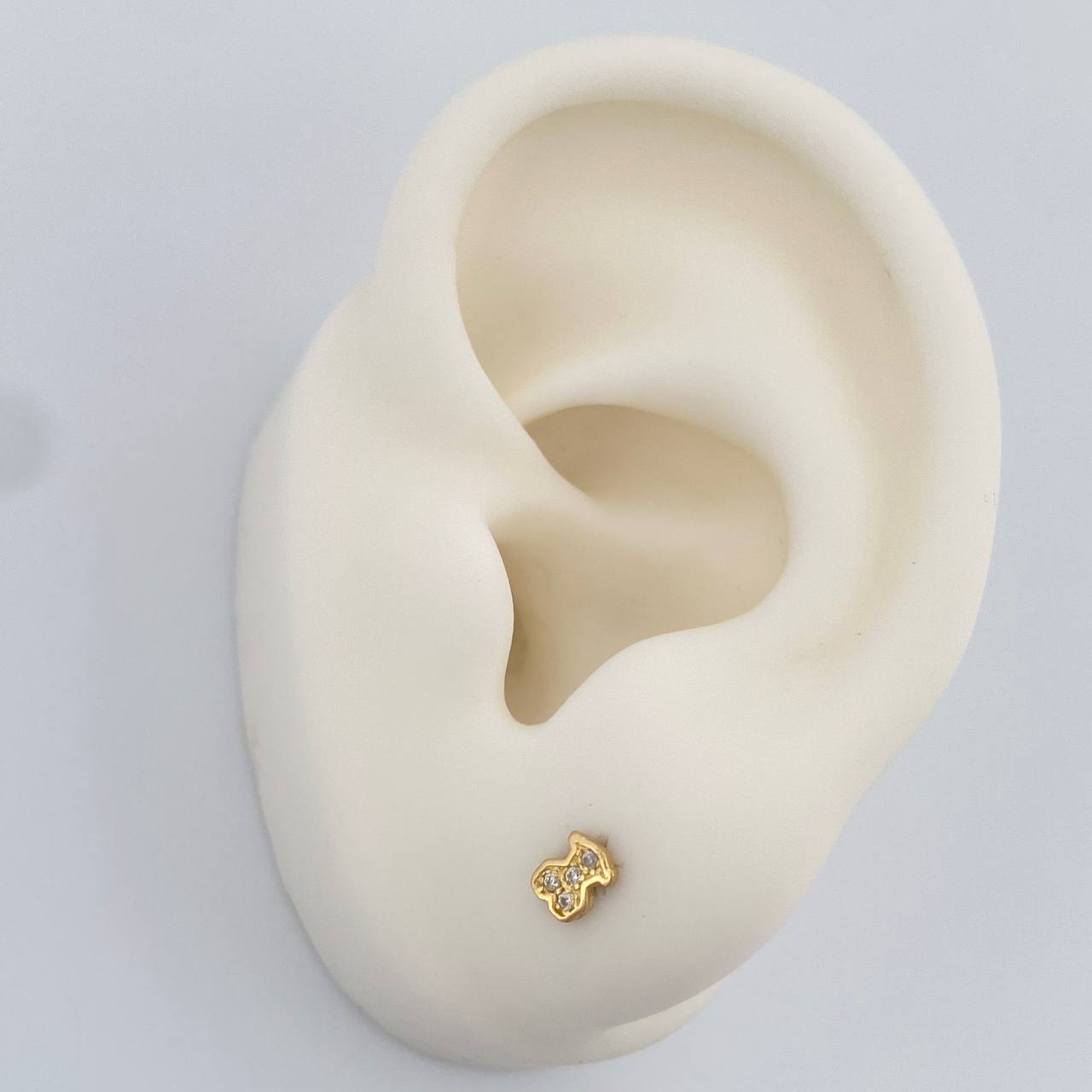 Topos Oso Ts 0.7gr / 4.75mm Oro Amarillo 18K &