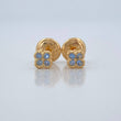 Topos Trebol 0.6gr / 3.77mm Oro Amarillo 18K &
