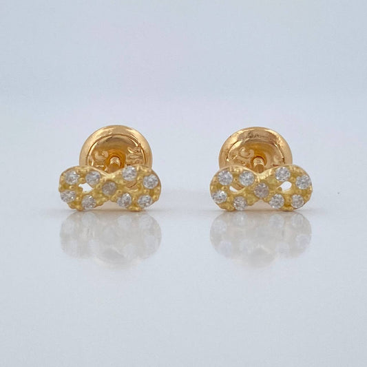 Topos Infinito 0.8gr / 3.43mm Oro Amarillo 18K &