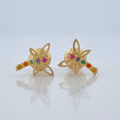 Topos Libelula 0.85gr / 8.8mm Oro Amarillo 18K &