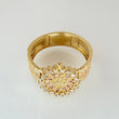Anillo Corona Tupida 5.25gr / T7 3/4 / Oro Amarillo 18K ©