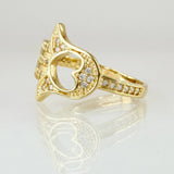 Anillo Mano Hamsa 2.7gr / T6 / Oro Amarillo 18K ©