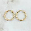 Hoop Earrings Deis 2.2gr / 2.6cm / Polished 18K Yellow Gold ©