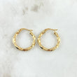 Candongas Candongas Sami  1.9gr / 2cm / Entorchadas Oro Amarillo 18K ©