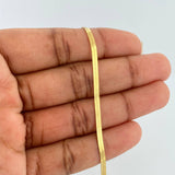 Pulso Espejo 2.35gr / 7 1/2 in / 2.35mm Oro Amarillo +3 18K %