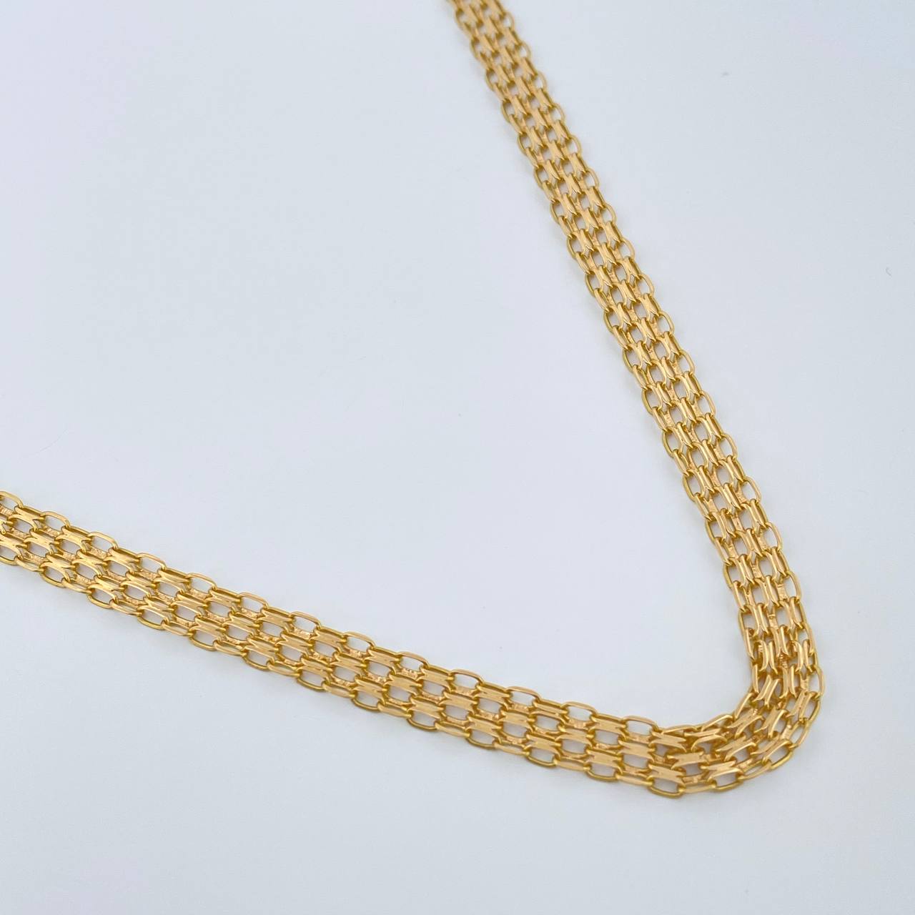 Cadena China 14.85gr / 23 3/4 in / 6.27mm Oro Amarillo +1 18K %