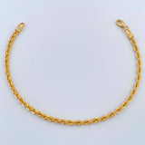 Pulso Lazo 1.8gr / 6 3/4 in / 2.28mm Oro Amarillo +3 18K %
