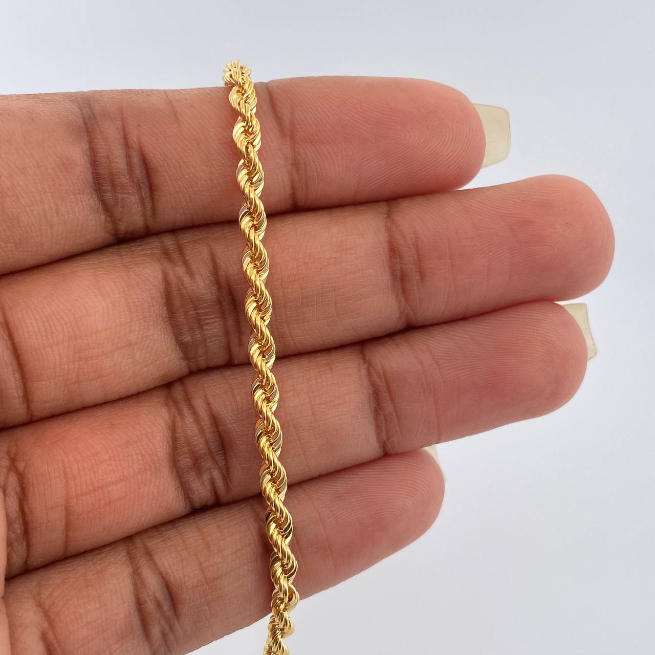 Pulso Lazo 2.75gr / 6 3/4 in / 3.01mm Oro Amarillo +3 18K %