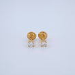 Topos Cuatro Garras Diamante 0.6gr / 2.74mm Oro Amarillo 18K %