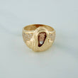 Anillo Rostro Cristo 8.15gr / T10 1/4 / Tres Oros 18K $