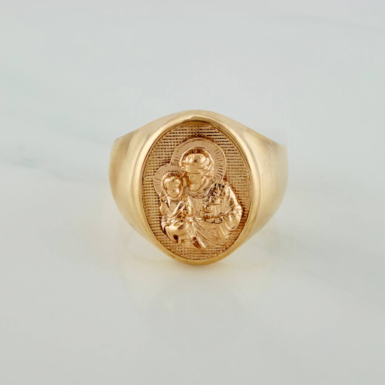 Anillo San Jose 4.65gr / T9 / Oro Amarillo 18K $