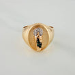 Anillo San Judas 4.5gr / T8 / Tres Oros 18K $