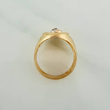 Anillo San Judas 4.5gr / T8 / Tres Oros 18K $