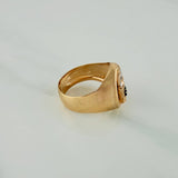 Anillo San Judas 4.5gr / T8 / Tres Oros 18K $