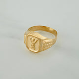 Anillo Divino Niño 3.7gr / T11 1/4 / Oro Amarillo 18K $