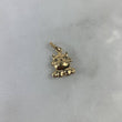 Pendant Cow 0.7gr / 2cm Stamped Yellow Gold