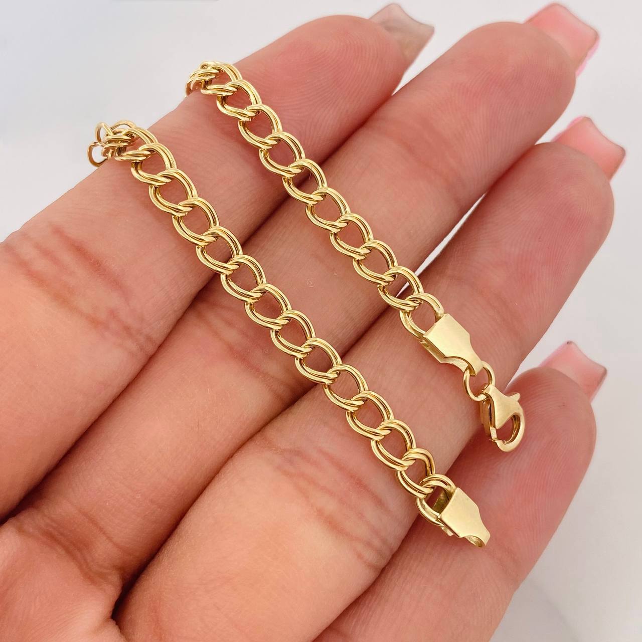 Pulso Garibaldi 2.6g / 7 1/2 in / 4.25mm Oro Amarillo 18K