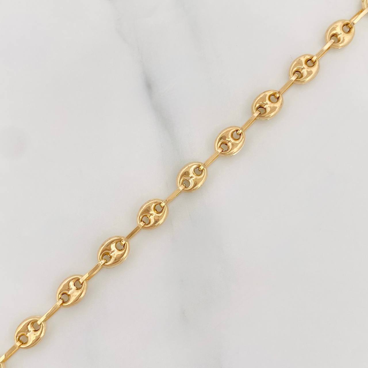 Tobillera GC 3.85g / 10 3/4 in / 4.8mm Oro Amarillo 18K