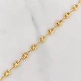 Tobillera GC 3.85g / 10 3/4 in / 4.8mm Oro Amarillo 18K