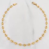Tobillera GC 3.85g / 10 3/4 in / 4.8mm Oro Amarillo 18K