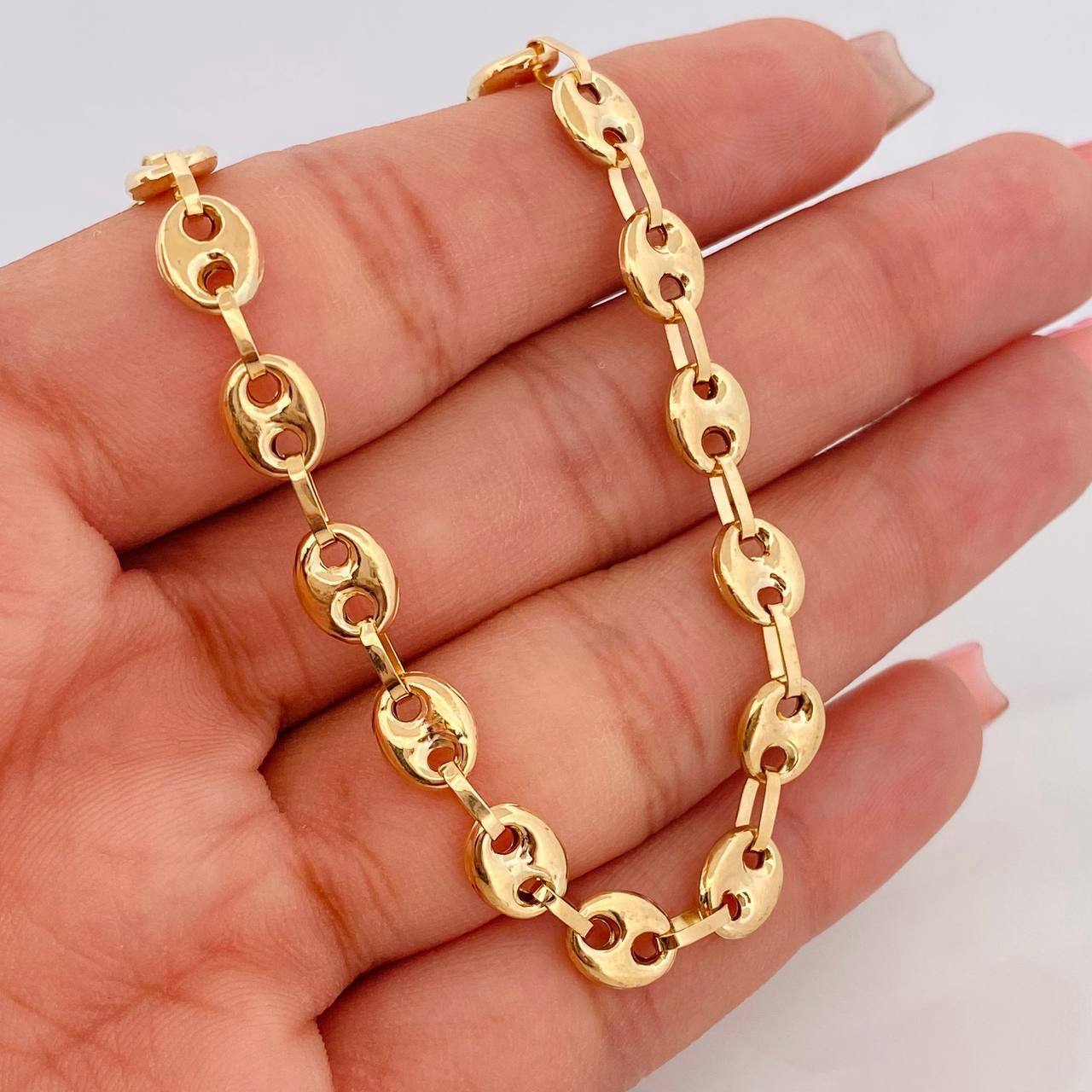 Cadena GC 10.95g / 20 in / 5.56mm Oro Amarillo 18K