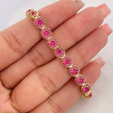 Tennis Bracelet 13.4g / 7 in / 6.27mm 18K Yellow Gold