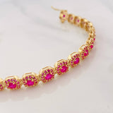 Tennis Bracelet 13.4g / 7 in / 6.27mm 18K Yellow Gold