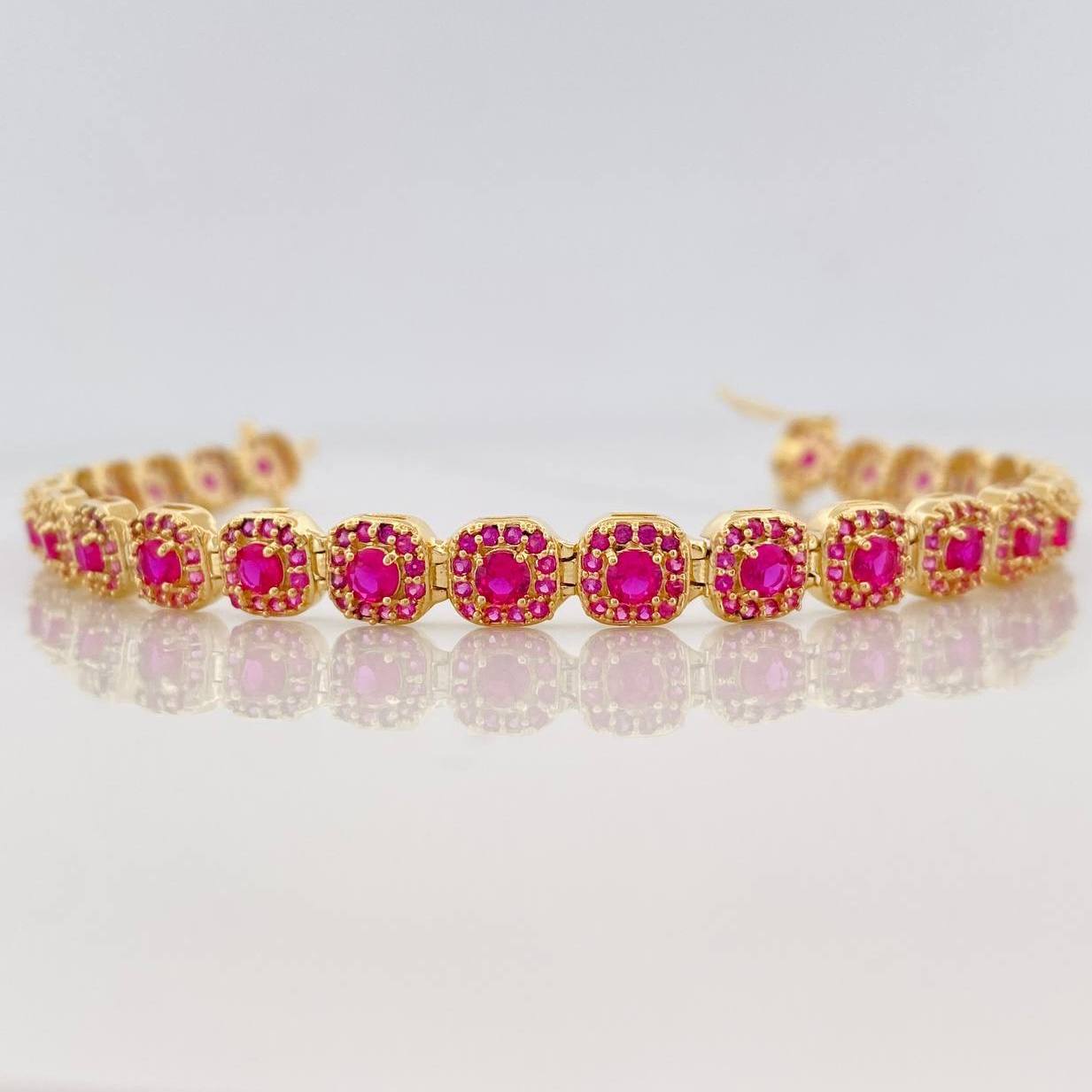 Tennis Bracelet 13.4g / 7 in / 6.27mm 18K Yellow Gold