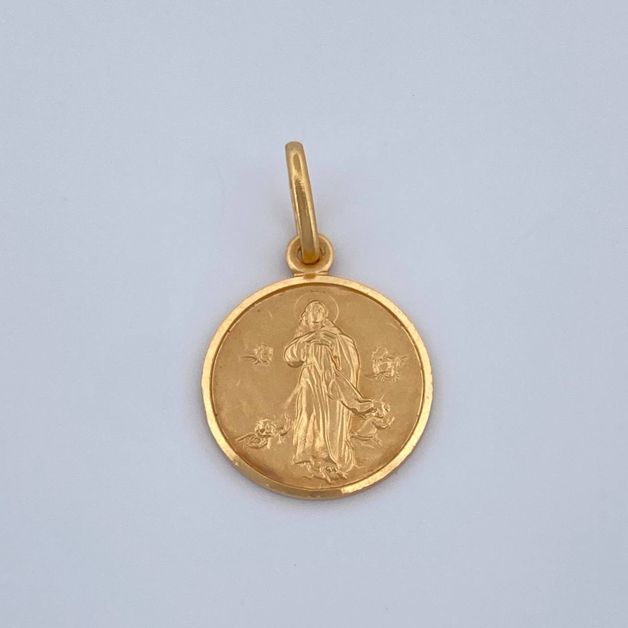 Dije Misericordioso 1.3gr / 3/4 in / Oro Amarillo 18K $