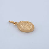 Dije Virgen De Guadalupe 0.8gr / 1 in / Oro Amarillo 18K $