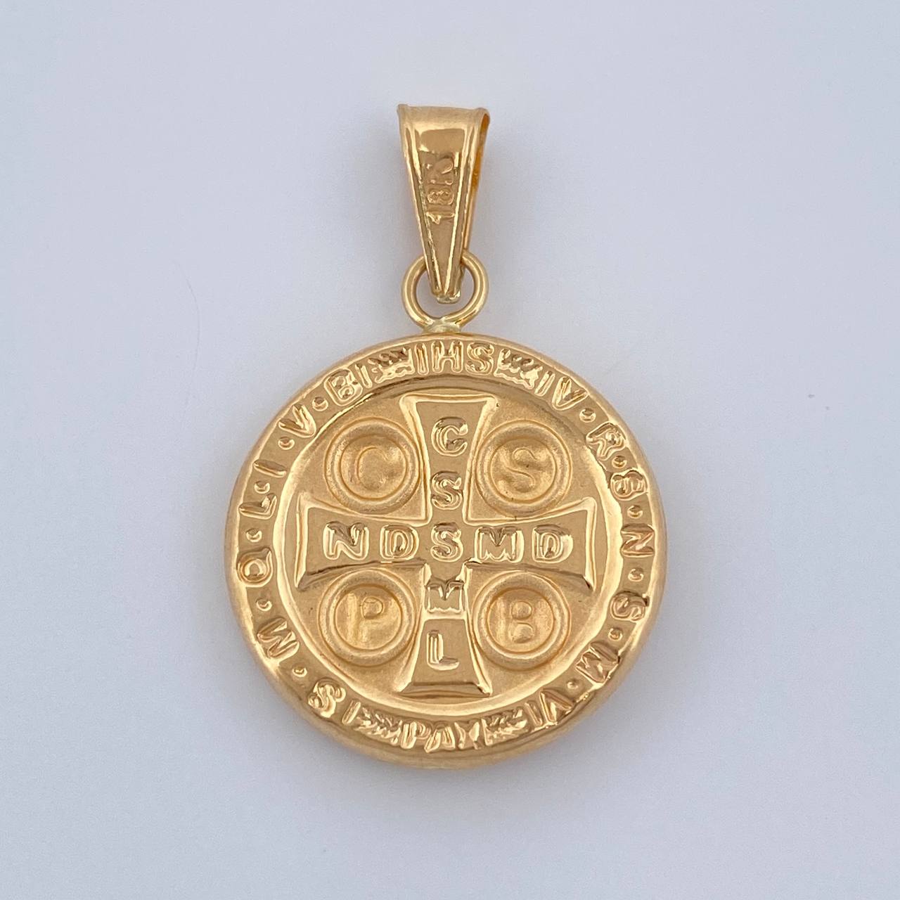 Dije San Benito 1.35gr / 1 in / Oro Amarillo 18K $