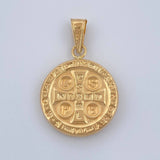 Dije San Benito 1.35gr / 1 in / Oro Amarillo 18K $