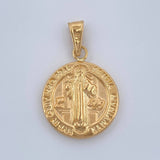 Dije San Benito 1.35gr / 1 in / Oro Amarillo 18K $