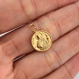 Dije San Judas Tadeo 1gr / 3/4 in / Oro Amarillo 18K $
