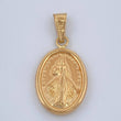 Dije Jesus De La Misericordia 1.6gr / 1 1/4 in / Oro Amarillo 18K $