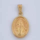 Dije Jesus De La Misericordia 1.6gr / 1 1/4 in / Oro Amarillo 18K $