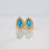 Topos Halo Gota 1.25g / in / 5.85mm Oro Amarillo 18K