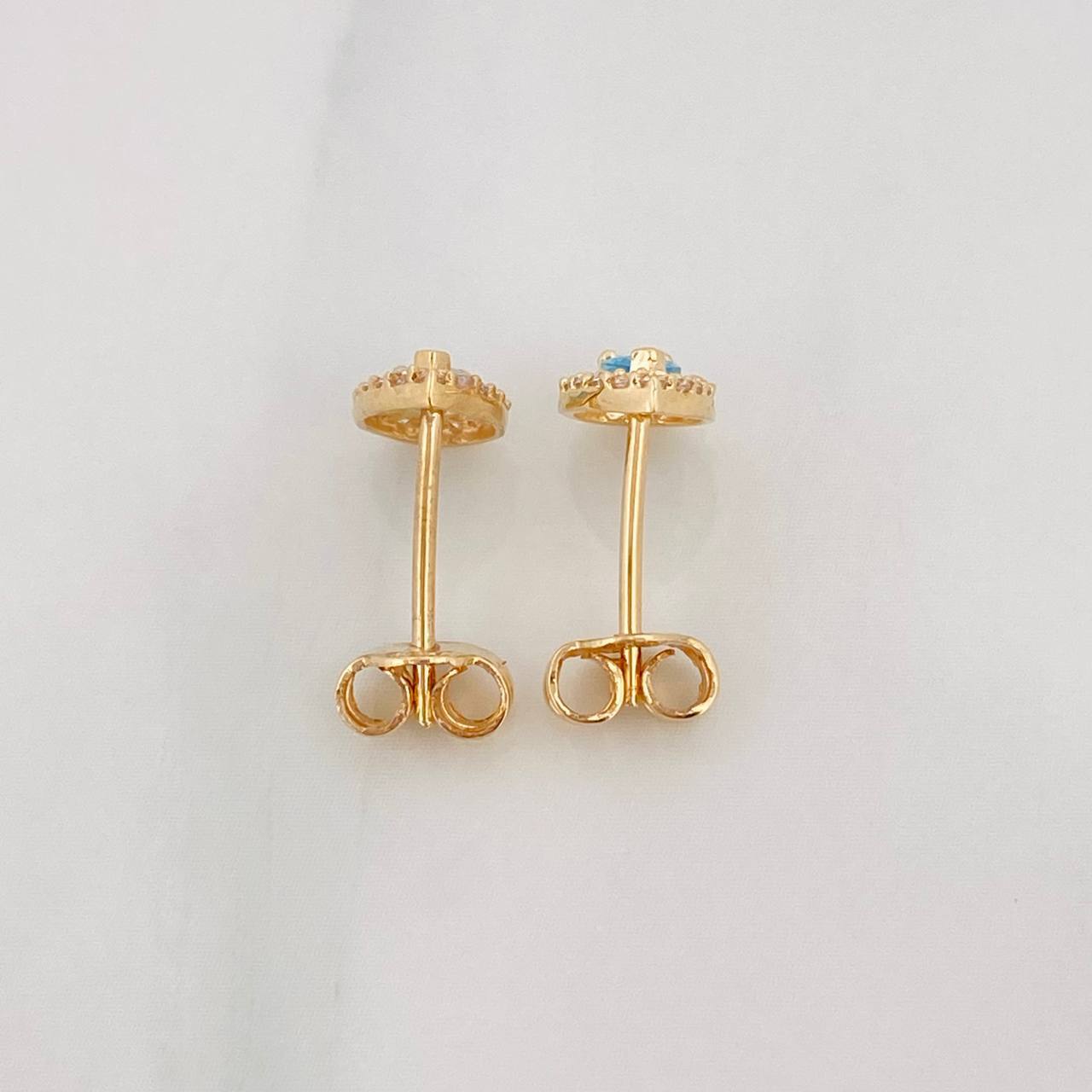 Topos Halo Gota 1.25g / in / 5.85mm Oro Amarillo 18K