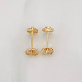 Topos Halo Gota 1.25g / in / 5.85mm Oro Amarillo 18K