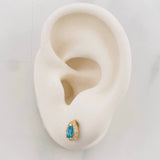 Topos Halo Gota 1.25g / in / 5.85mm Oro Amarillo 18K